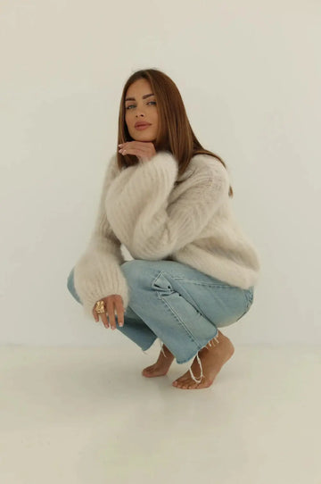 Megztinis Sagey kid mohera