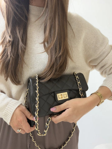 Natūralios odos rankinė Anella mini Leather