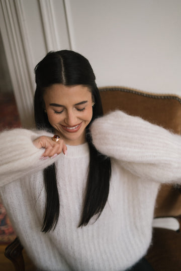 Megztinis Audrey kid mohera