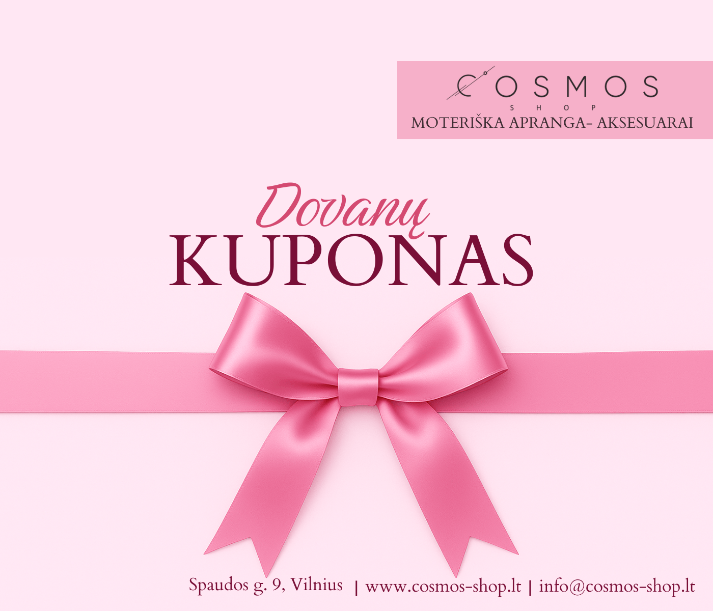 Dovanų kuponas