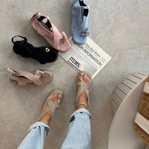 Basutės Cavola Platform Suede